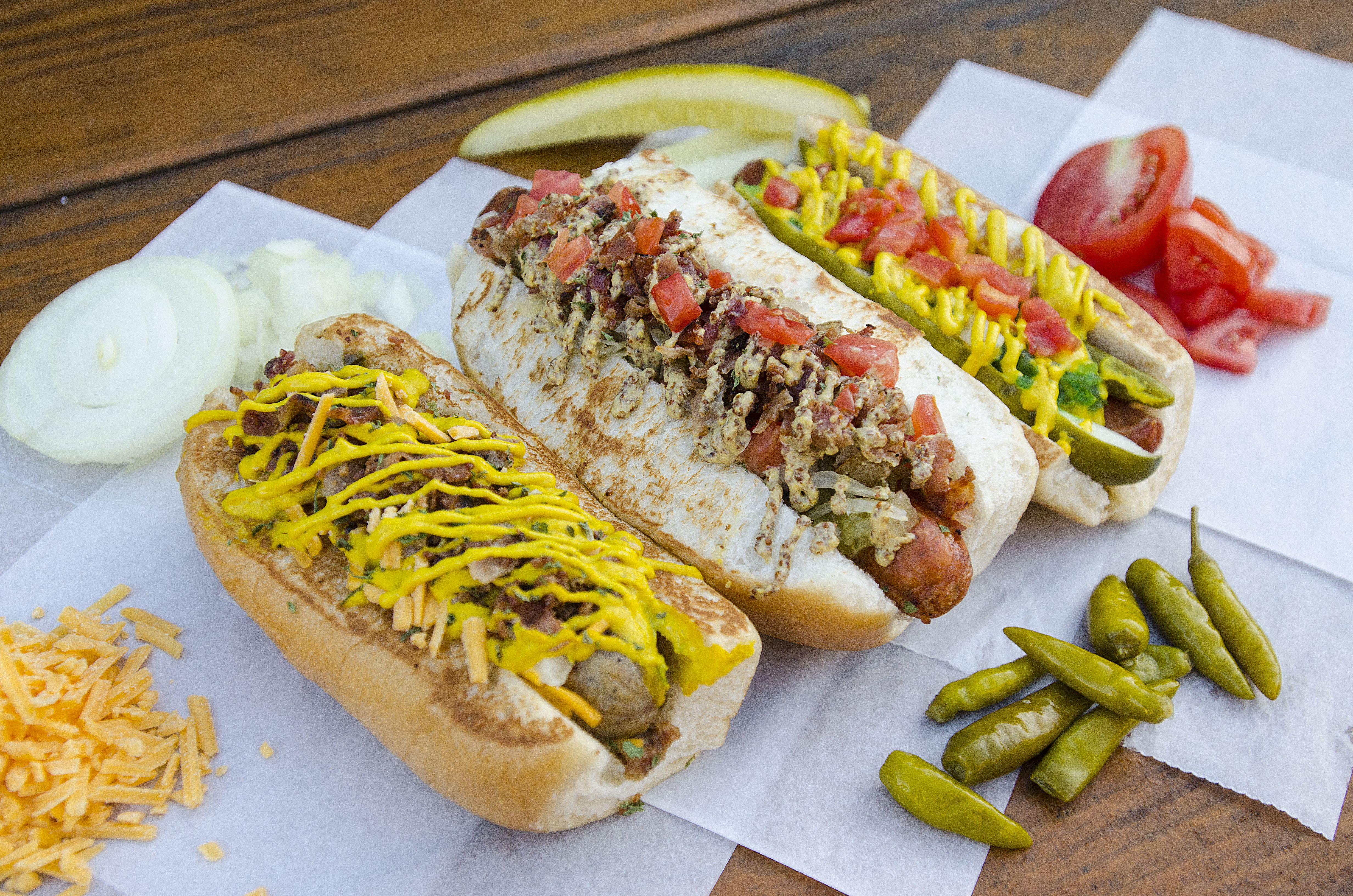 New Orleans-Style Hot Dogs : The Big Easy gourmet sausage