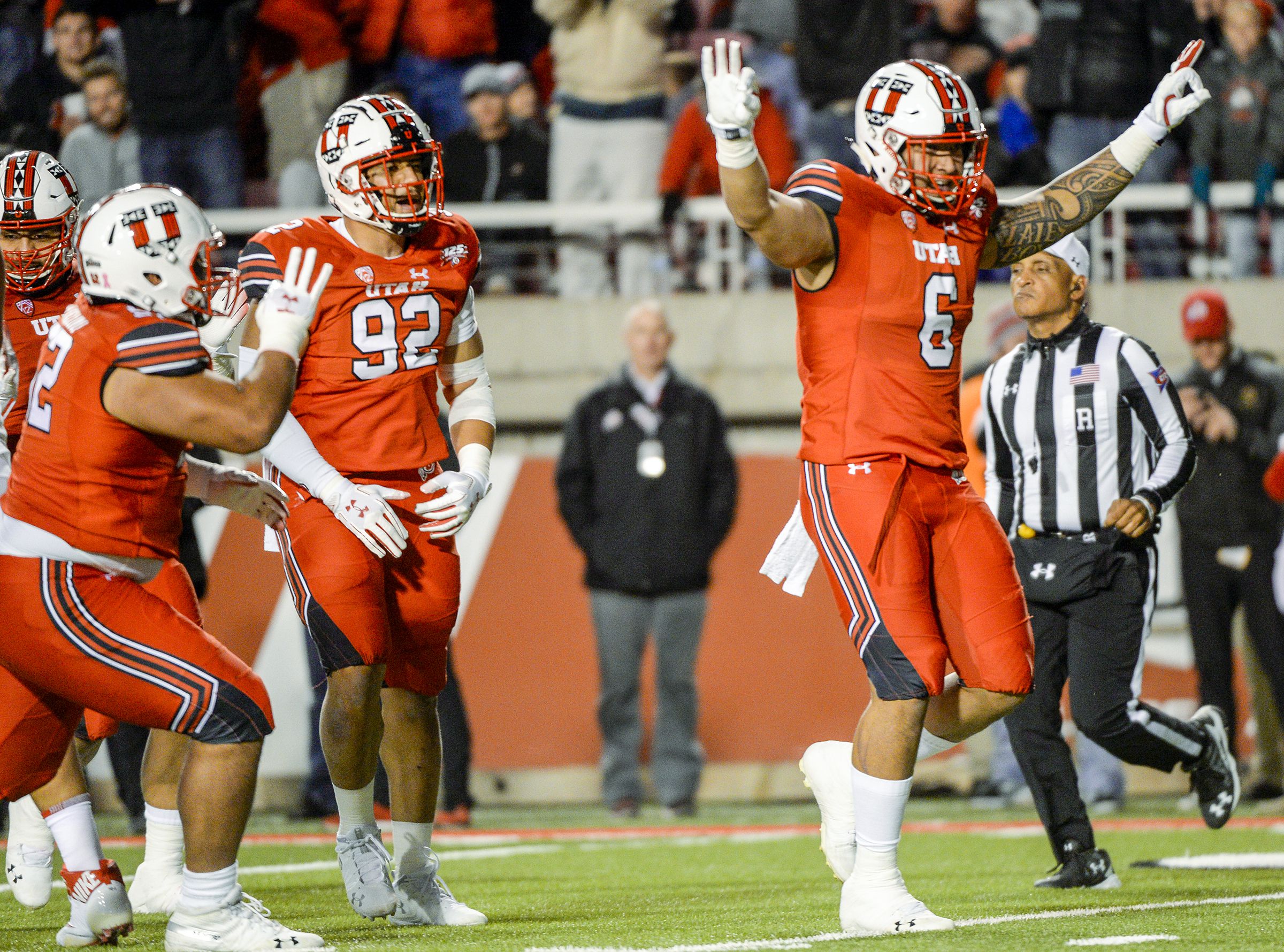 Utah's Bradlee Anae and Oregon's Penei Sewell are voted the Pac-12's top  linemen