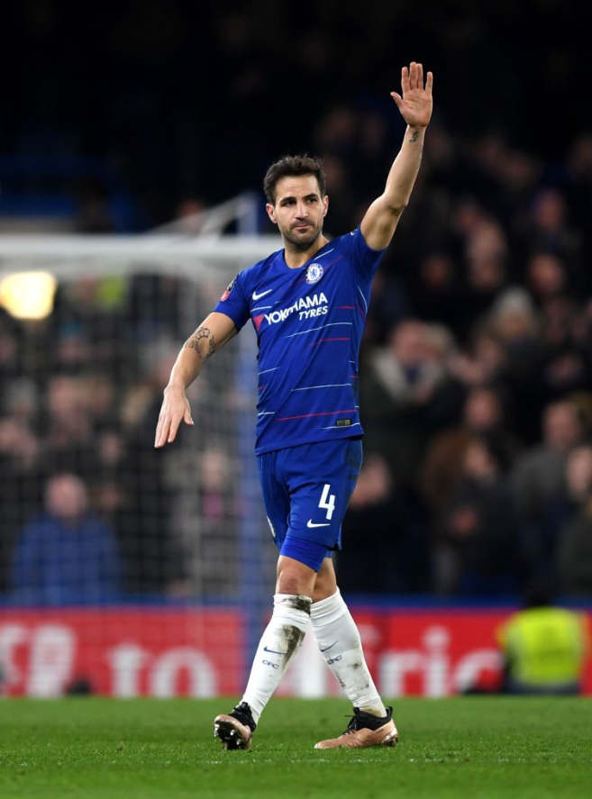 Cesc Fábregas se retira de Stamford Bridge.