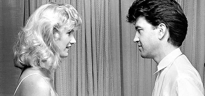 Laura Dern y el director David Lynch