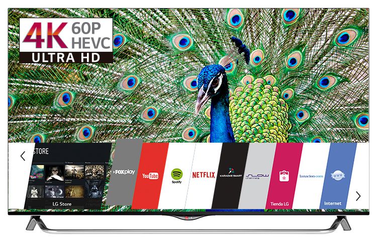 LG smart tv 4K 55"