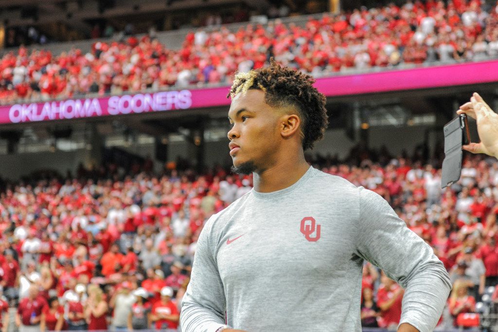 College World Series: Former Sooners star Kyler Murray speaks to OU baseball  before its Game 1 matchup with Texas A&M, Sports