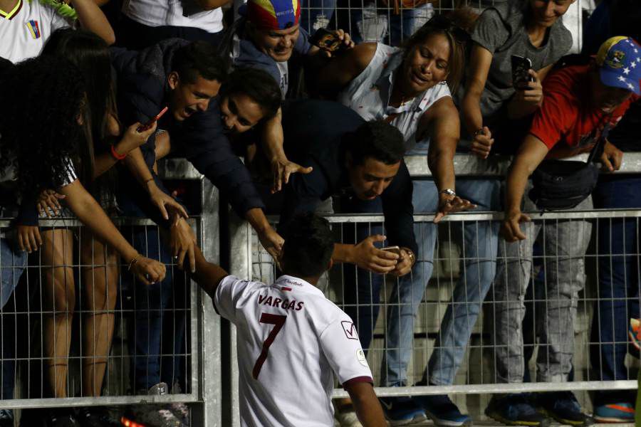 Hinchas venezolanos