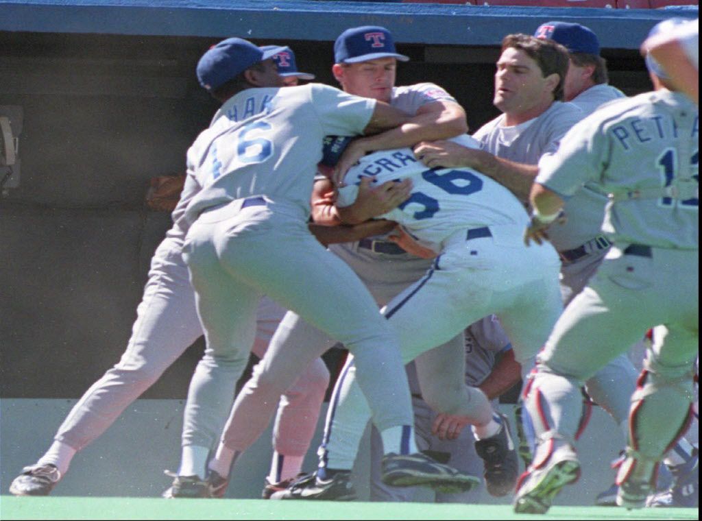 Texas Rangers History Today: The Iconic Nolan Ryan, Robin Ventura Fight -  Sports Illustrated Texas Rangers News, Analysis and More