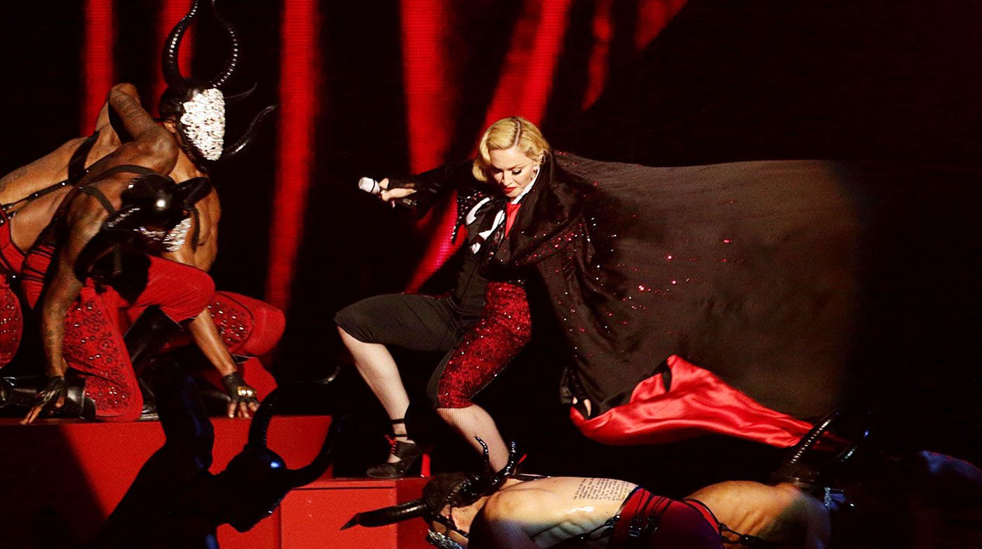 Madonna habla de su caída en la gala de los Brit Awards