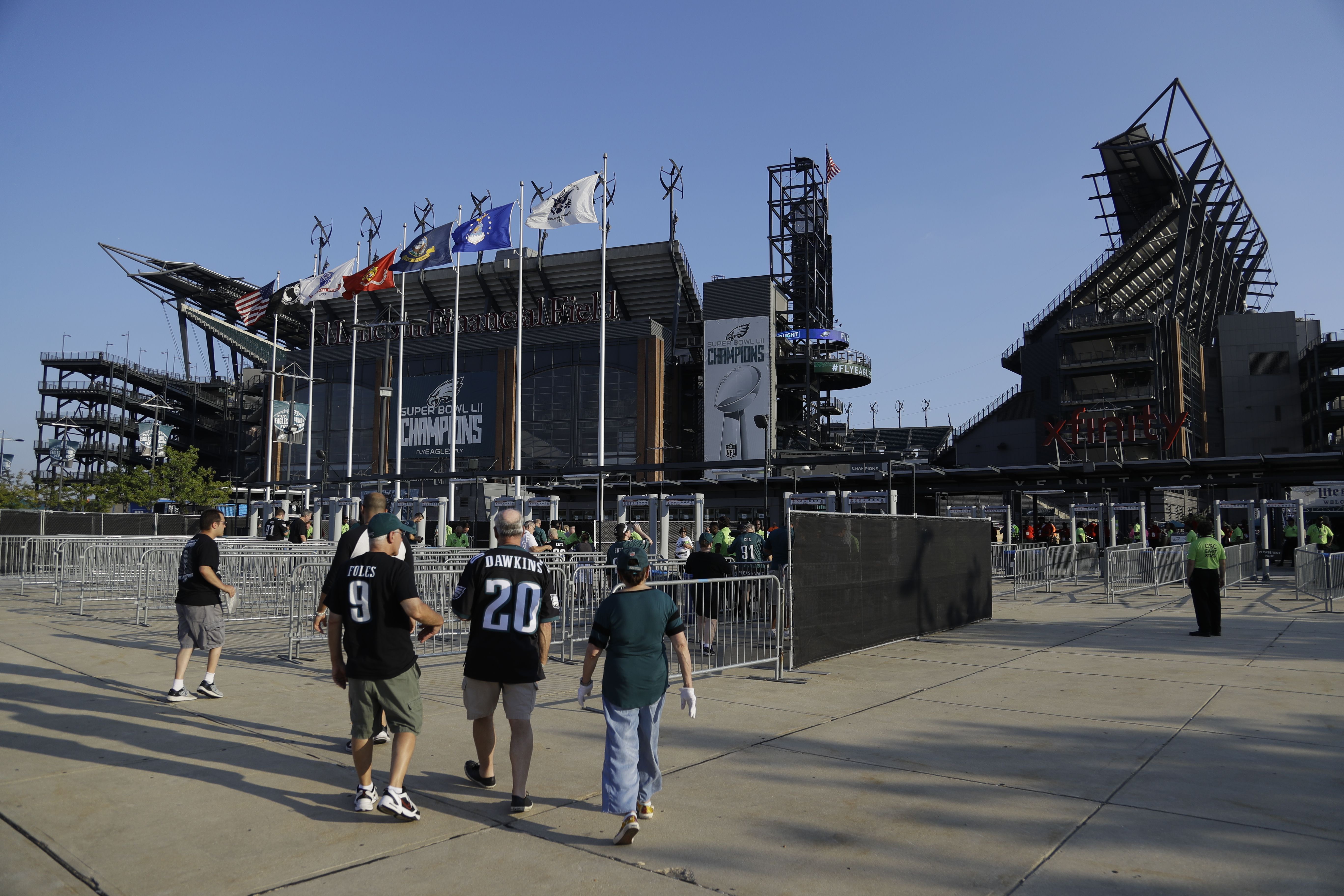 Coronavirus update: No Eagles fans at the Linc until further notice - WHYY