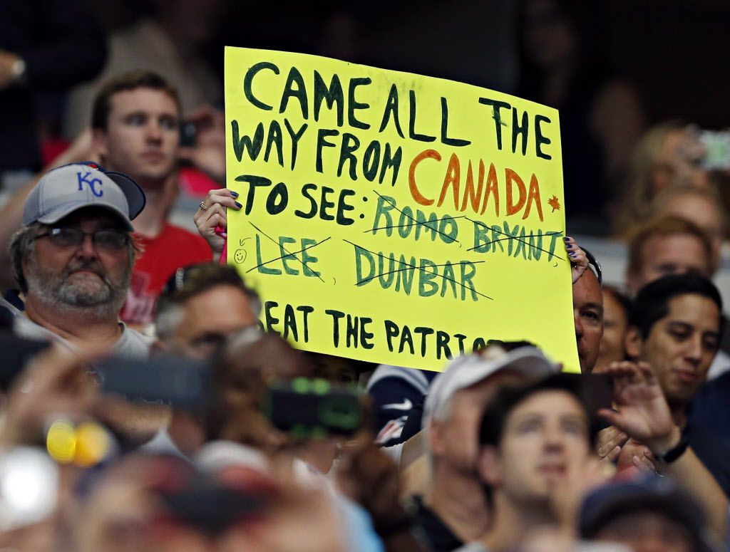 Best NFL fan signs