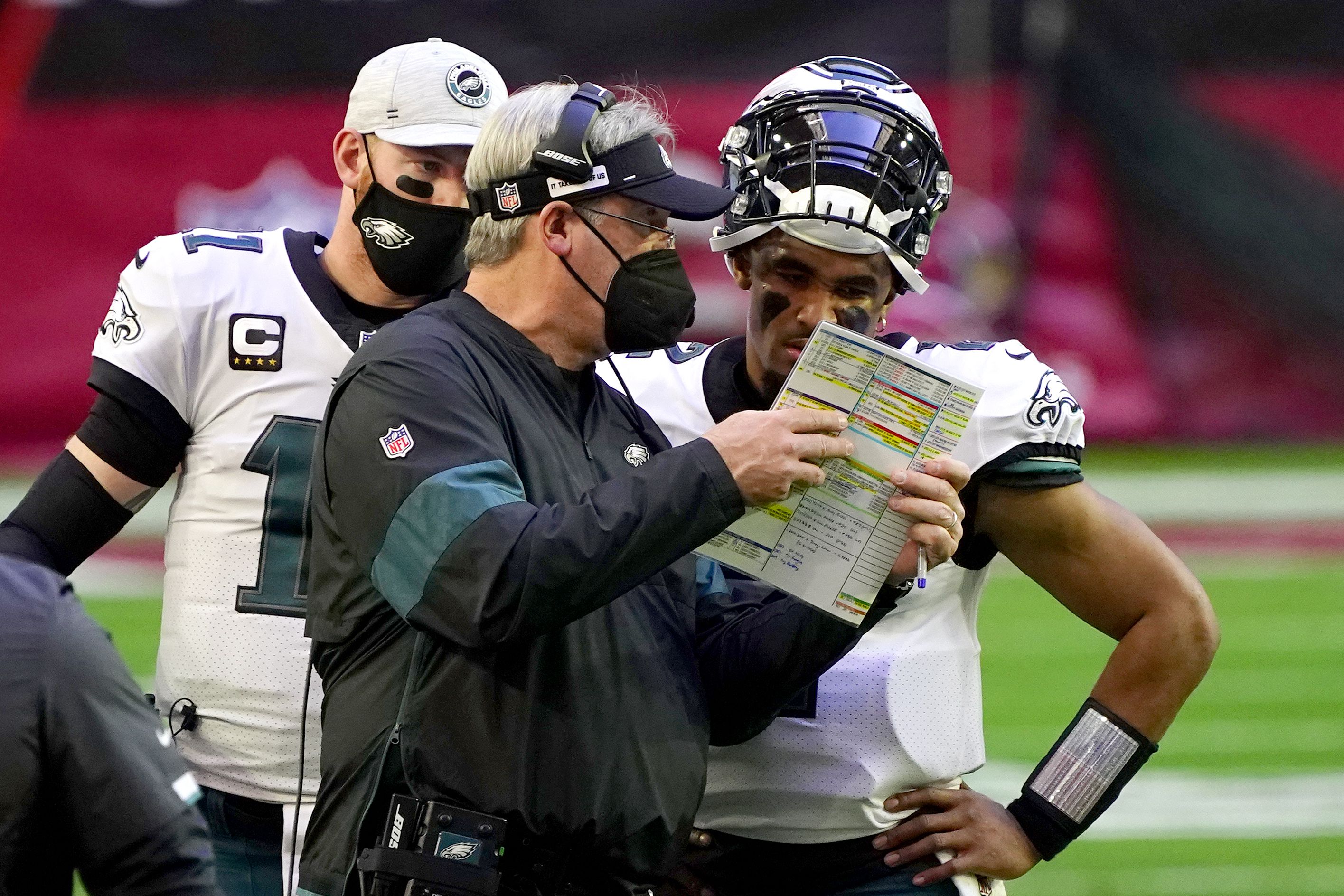 Philadelphia Eagles coach Doug Pederson disappointed after loss to