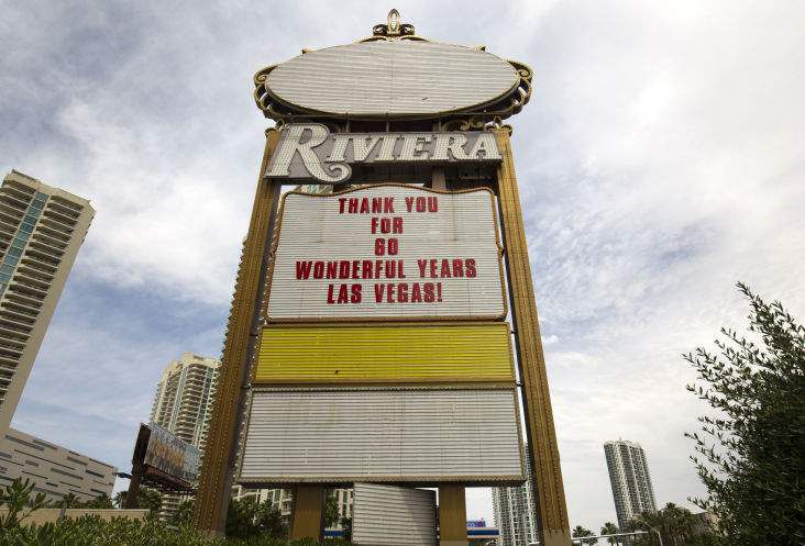 Inside the Demolition of Las Vegas's Riviera Hotel and Casino