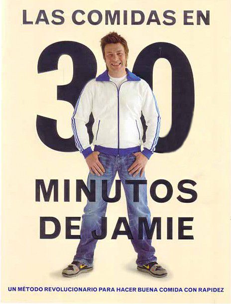 30 minutos Jamie Oliver libro