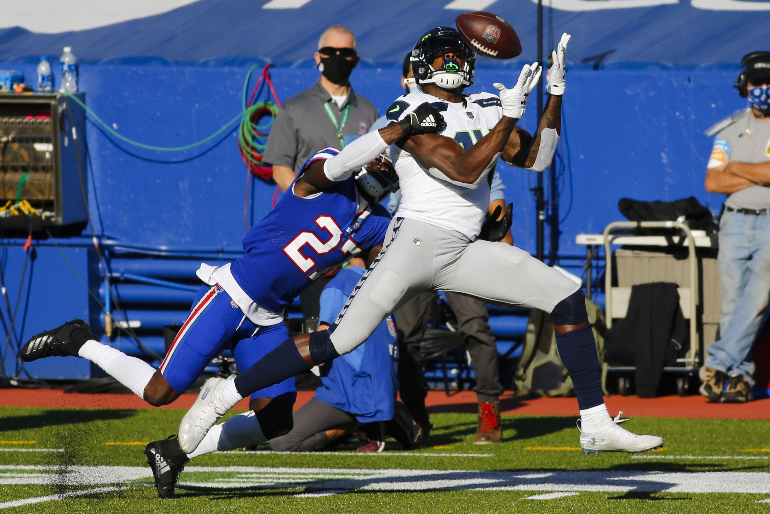 6 weeks ago, Isaiah McKenzie was warming Bills' bench; He returned