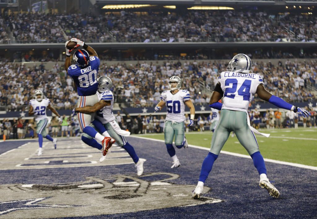 Victor Cruz's touchdown gives Giants win over Cowboys