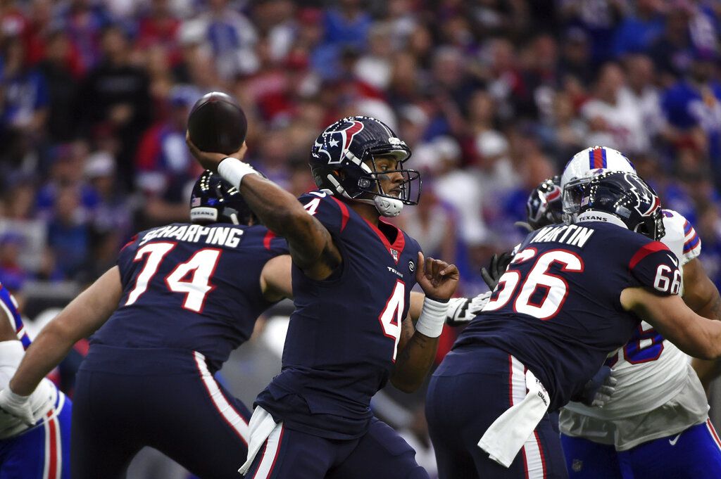 January 4, 2020: Buffalo Bills strong safety Micah Hyde (23) prior to an NFL  football playoff game between the Buffalo Bills and the Houston Texans at  NRG Stadium in Houston, TX. The