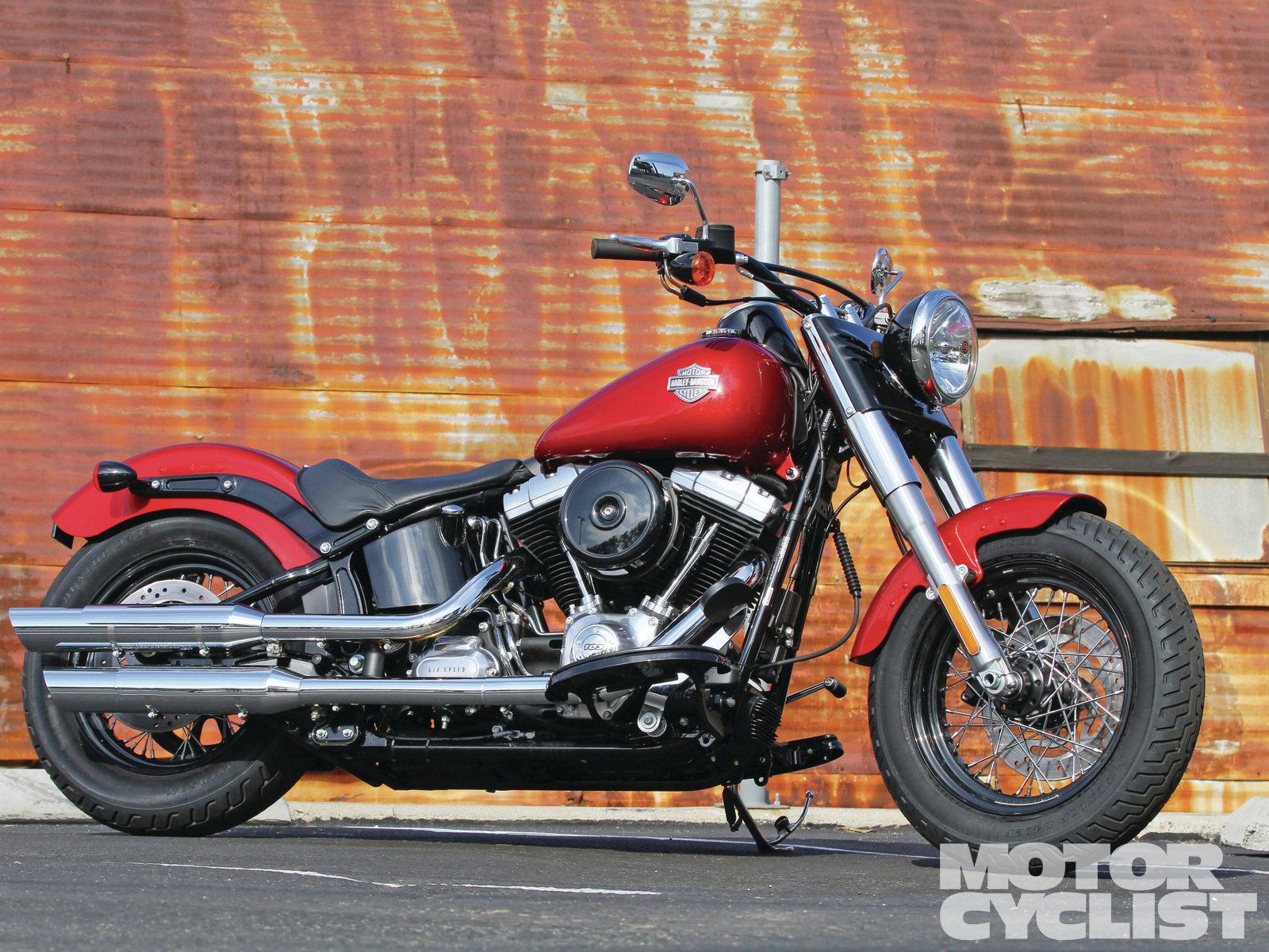 Harley Davidson Softail Slim First Ride Motorcyclist