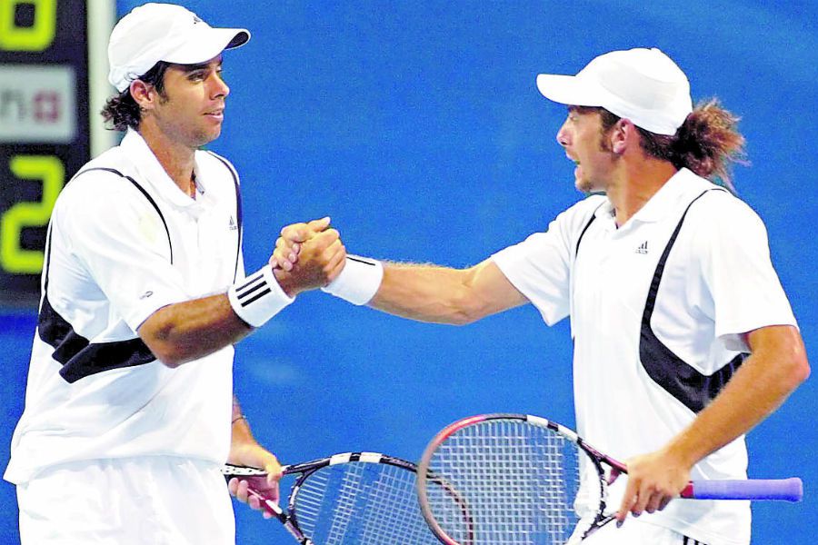 Fernando González y Nicolás Massú, Atenas 2004