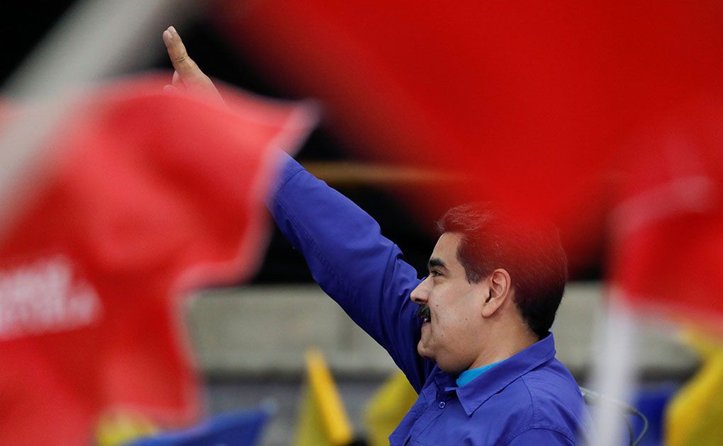 Venezuela's President Nicolas Maduro attends an event with supporters of Somos Venezuela (We are Venezuela) movement in Caracas