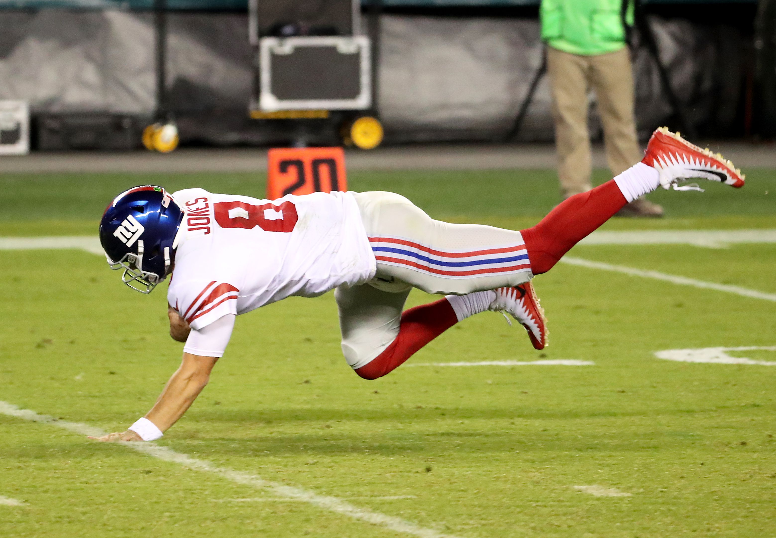 Daniel Jones TRIPS After 80 Yard Run