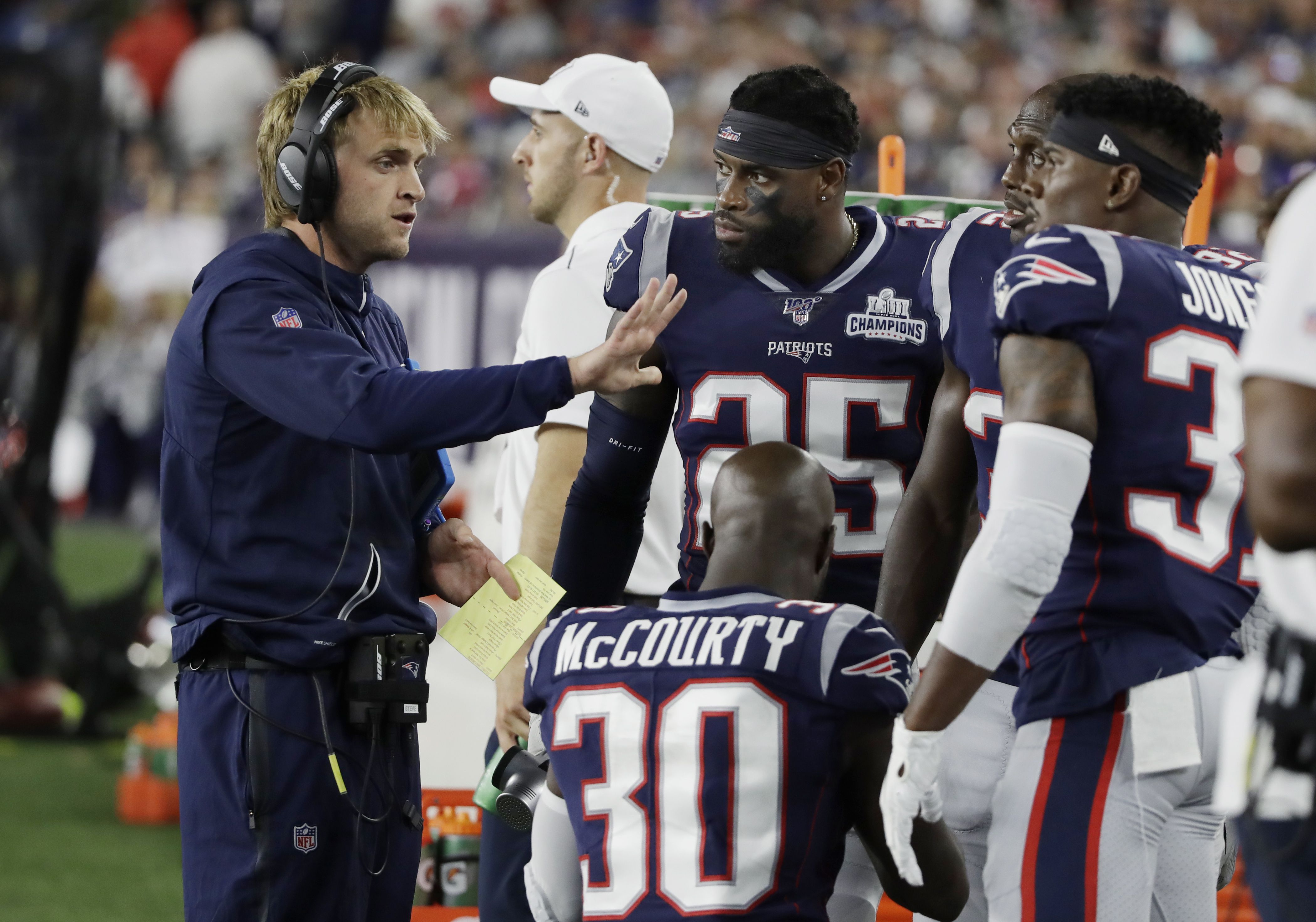 Steve Belichick, Bill Belichick making up for lost time on New England  Patriots sideline 