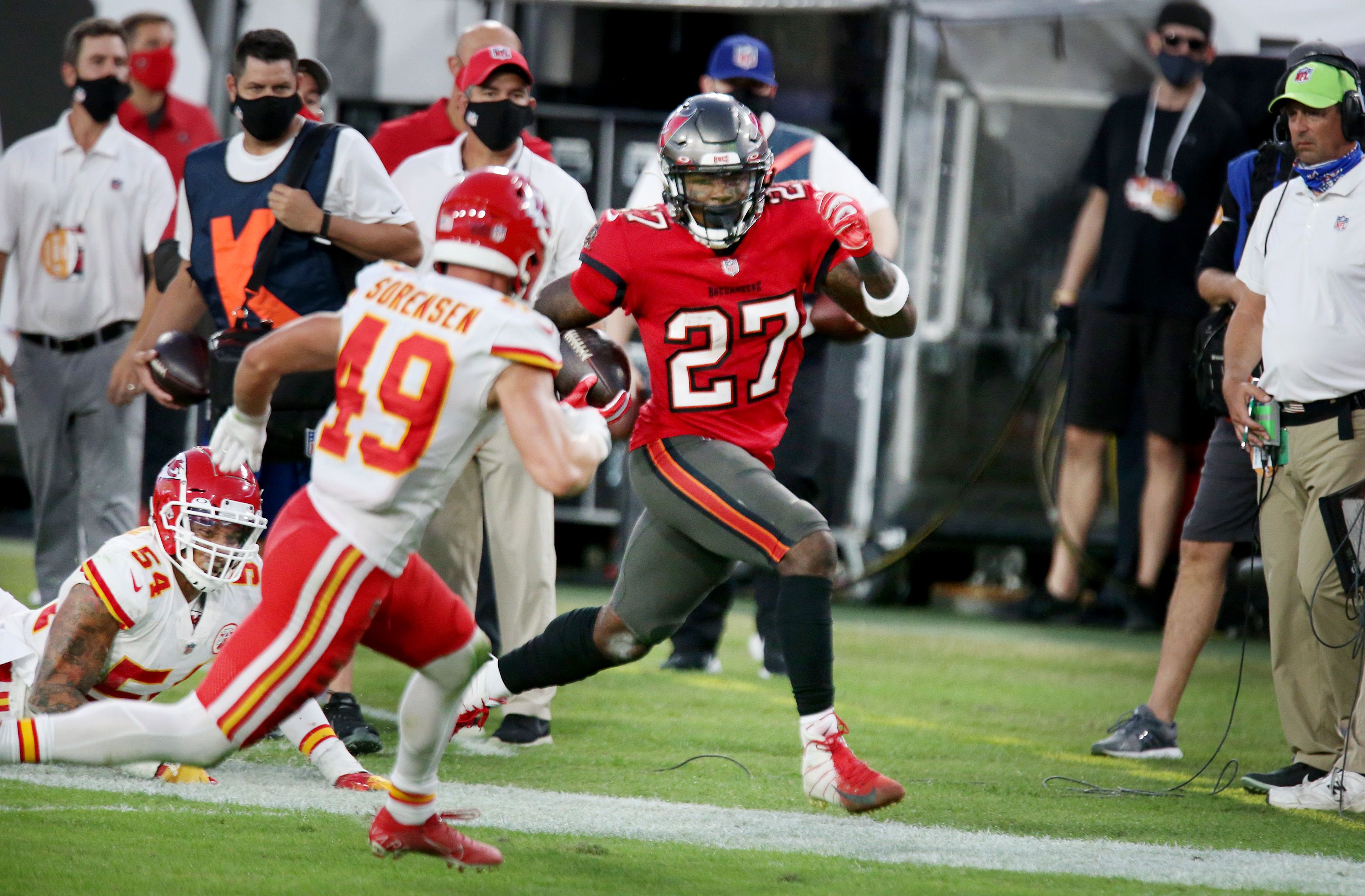 Ronald Jones: Tampa Bay Buccaneers place running back on Covid-19