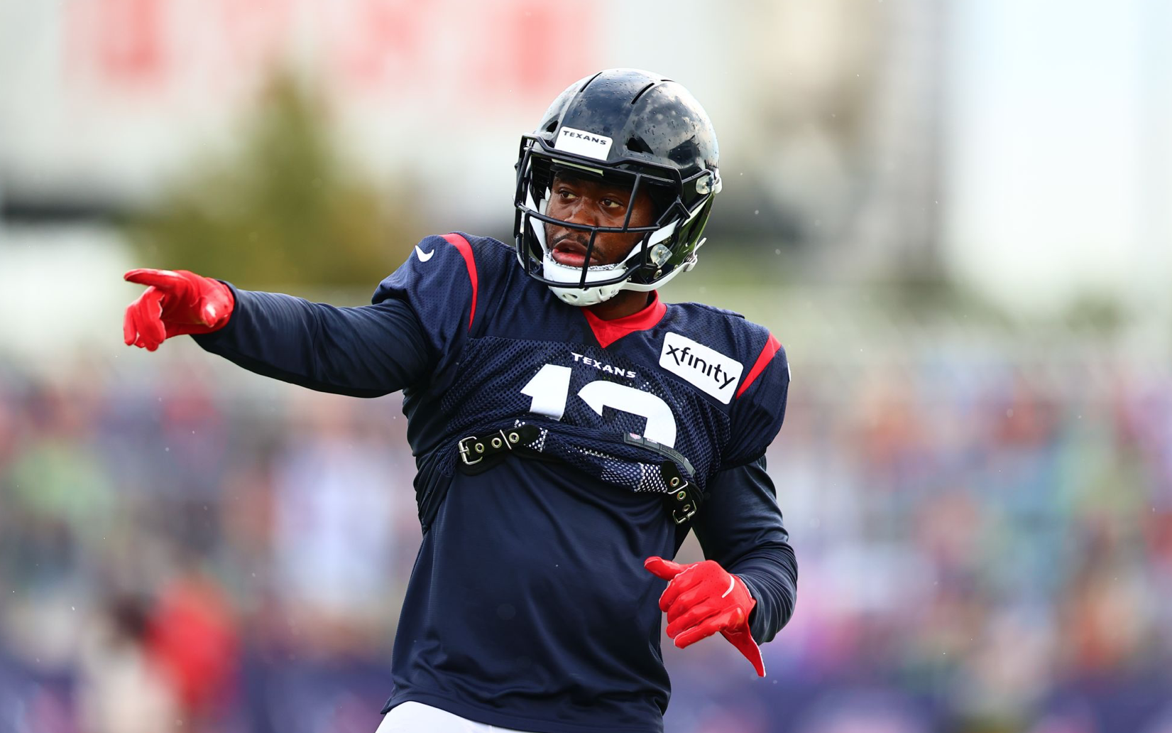 Brandin Cooks doesn't practice with the Houston Texans