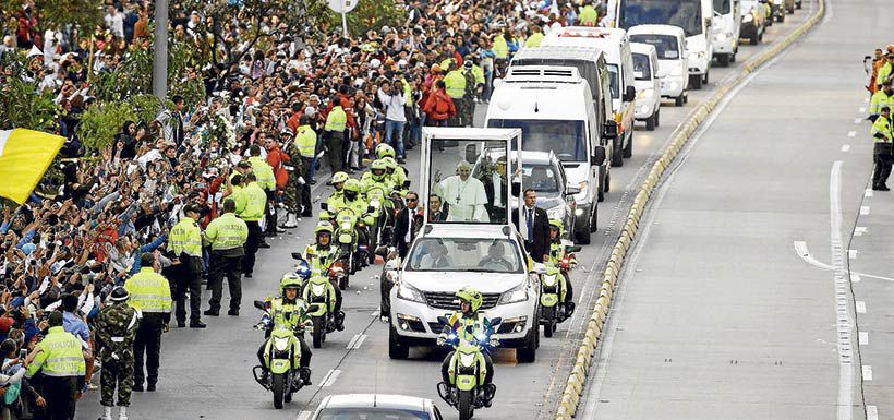 Papa Francisco Colombia