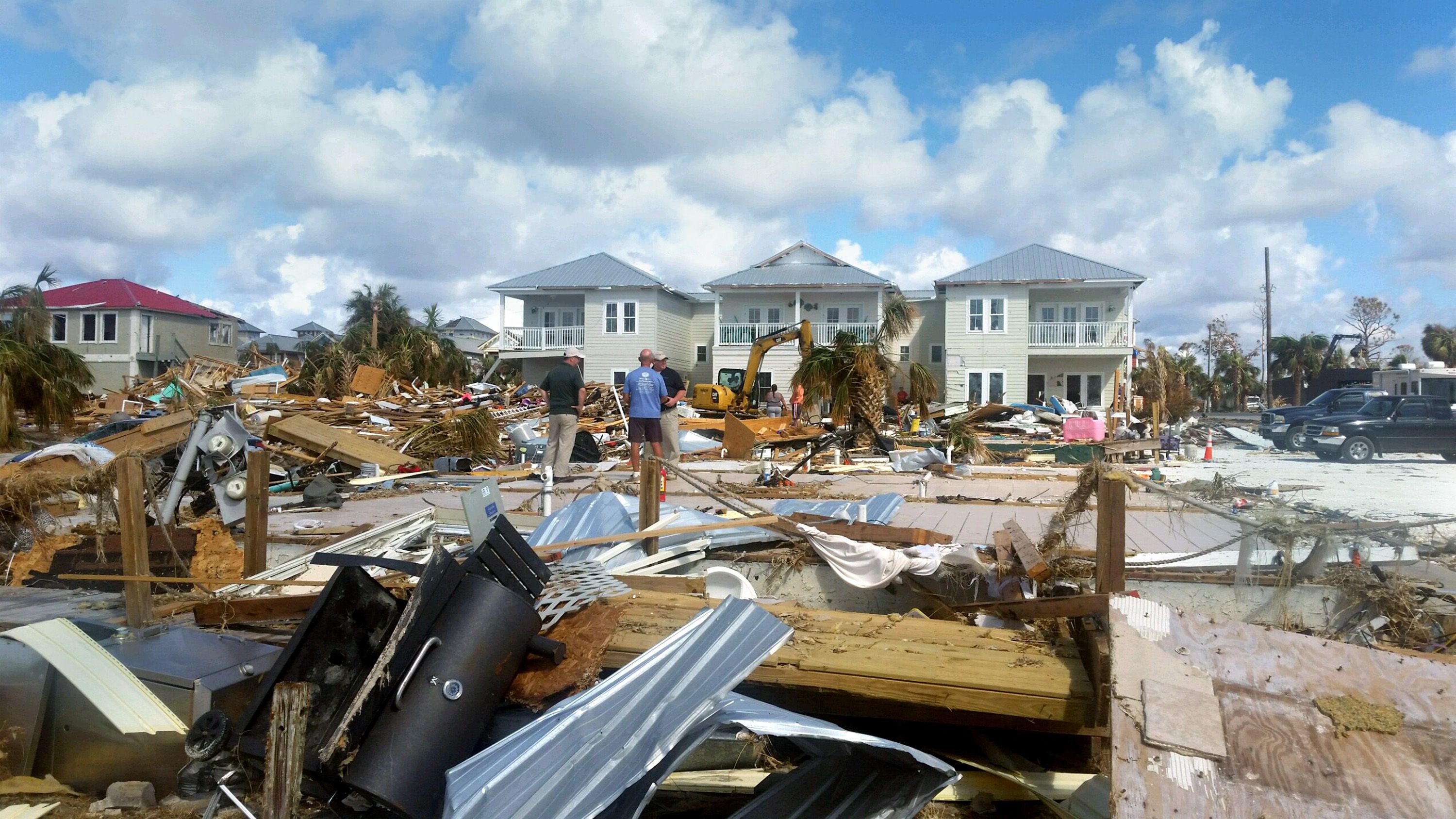 Hurricane Michael destroyed this couple's wedding venue, so they