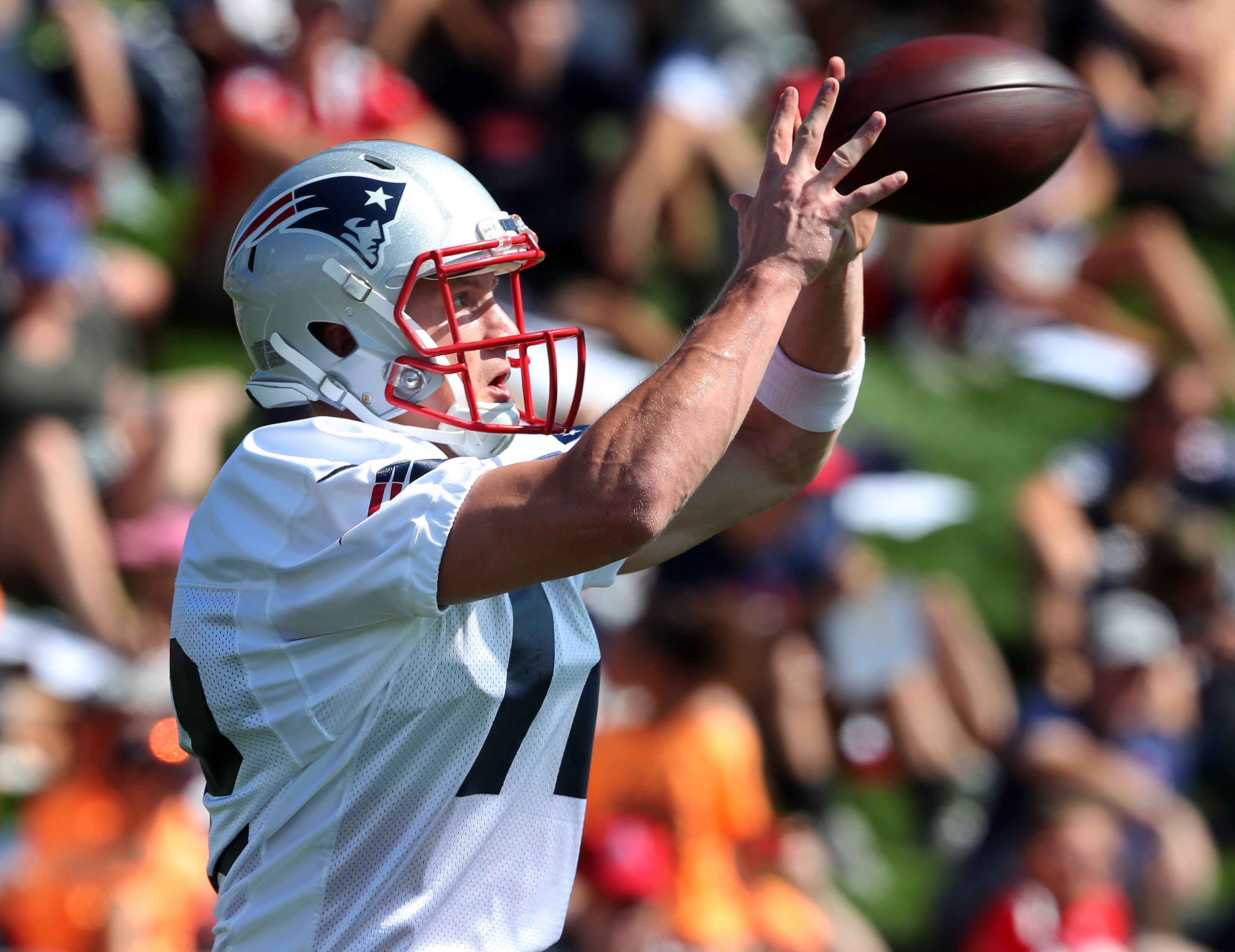 Thursday's Patriots training camp report: Tom Brady sharp on Day 1 (big  surprise) - The Boston Globe