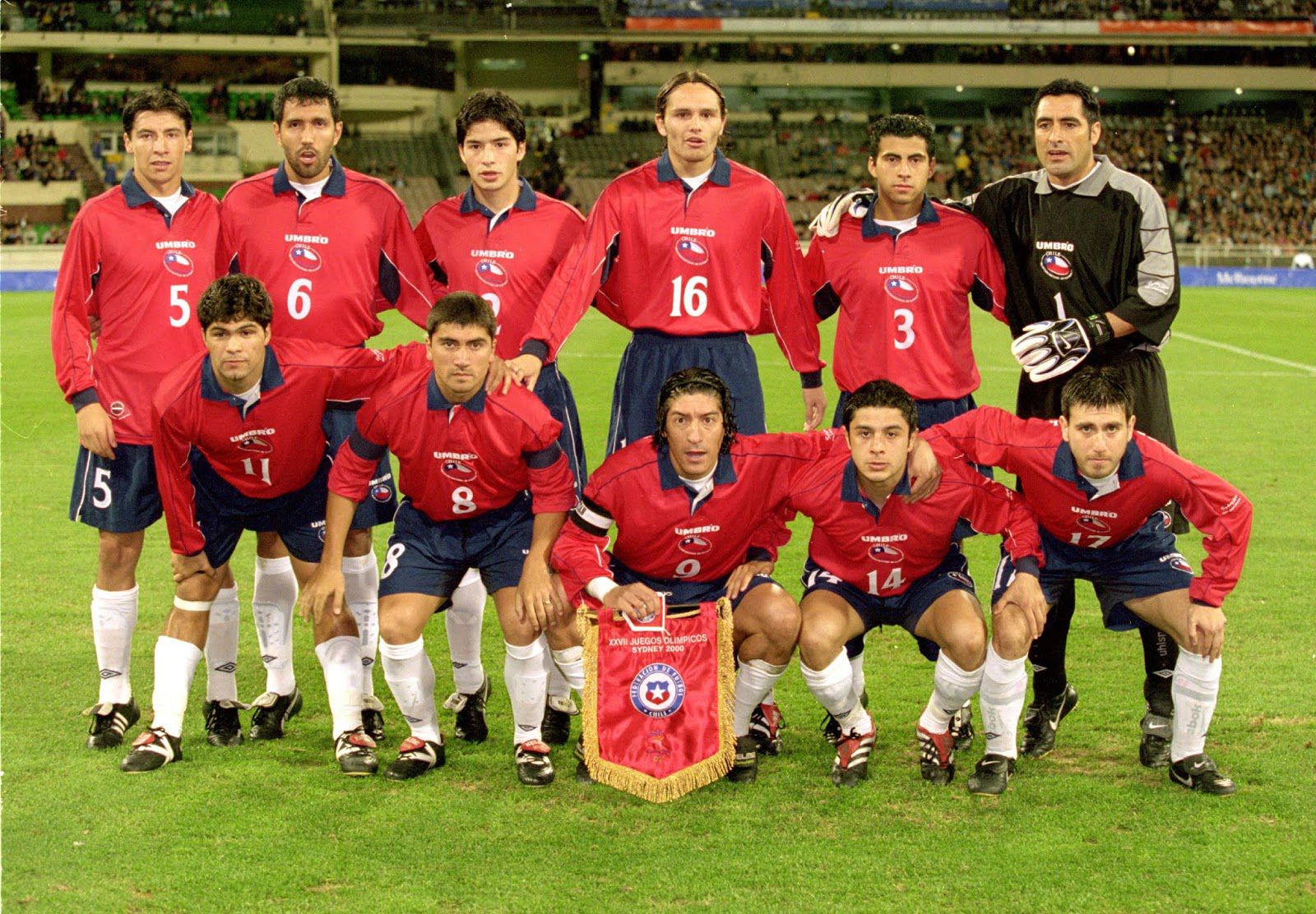 Selección chilena en Sydney 2000