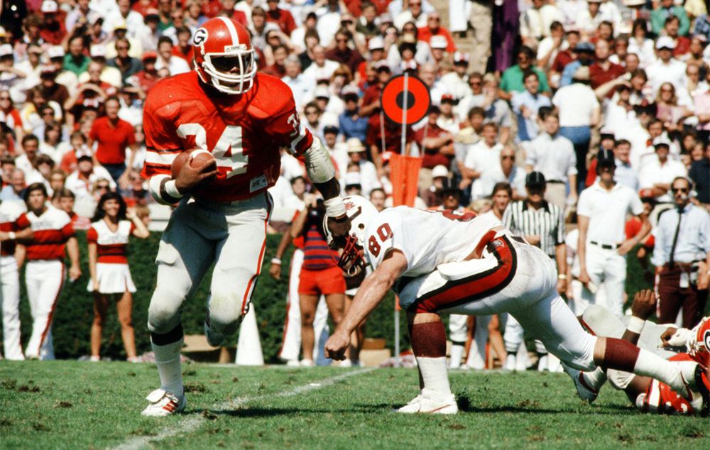 Georgia legend Herschel Walker No. 2 on ESPN's Top 150 all-time