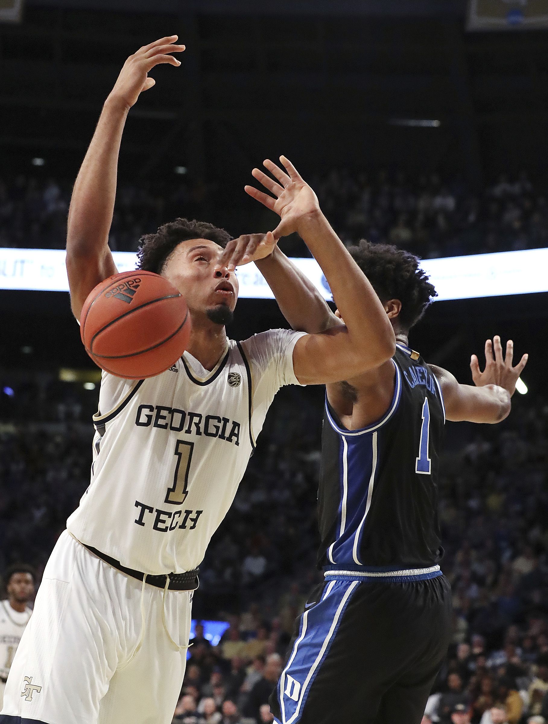 Jones leads No. 2 Duke to 73-64 victory over scrappy Ga Tech