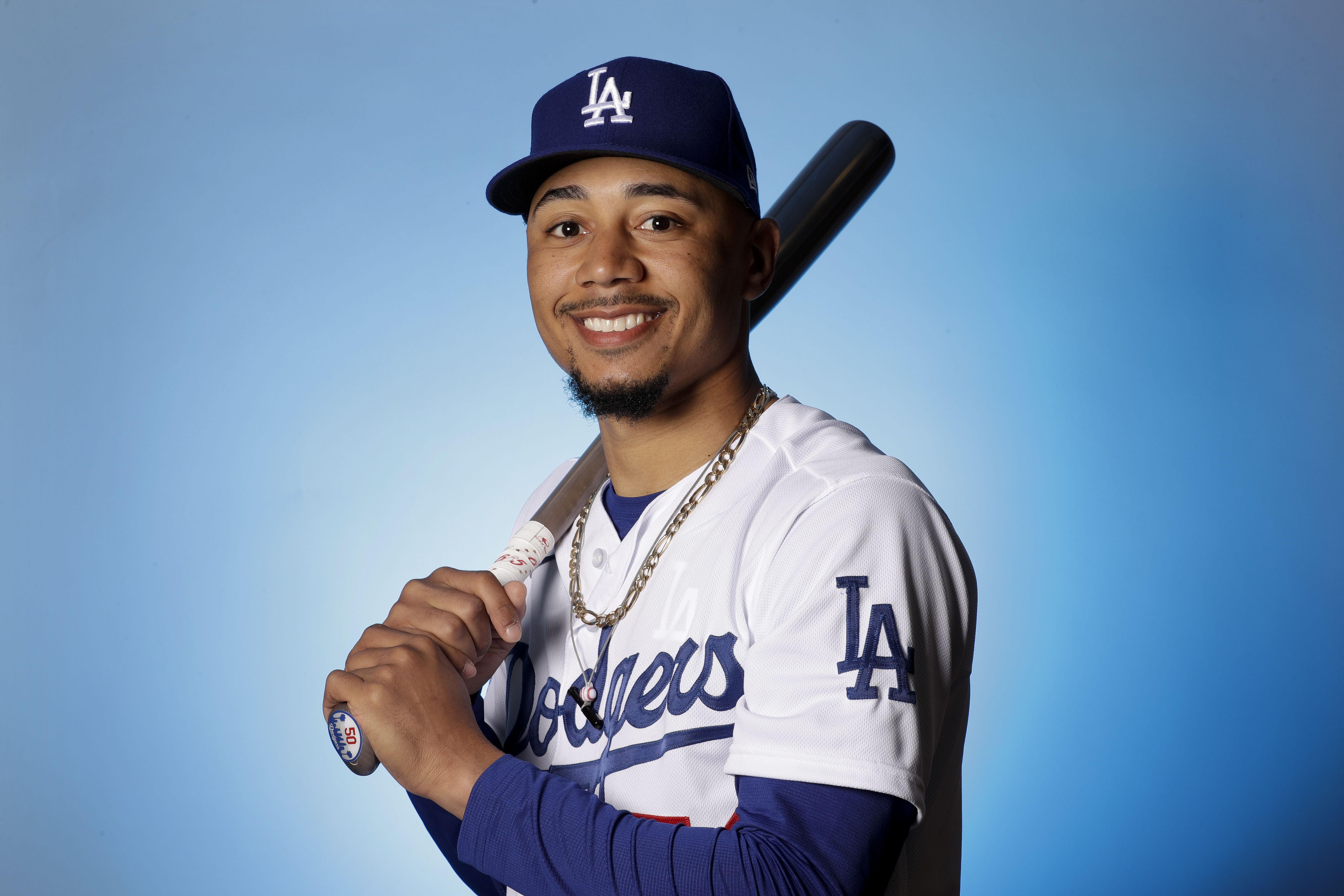  Mookie Betts Los Angeles Dodgers MLB Boys Youth 8-20