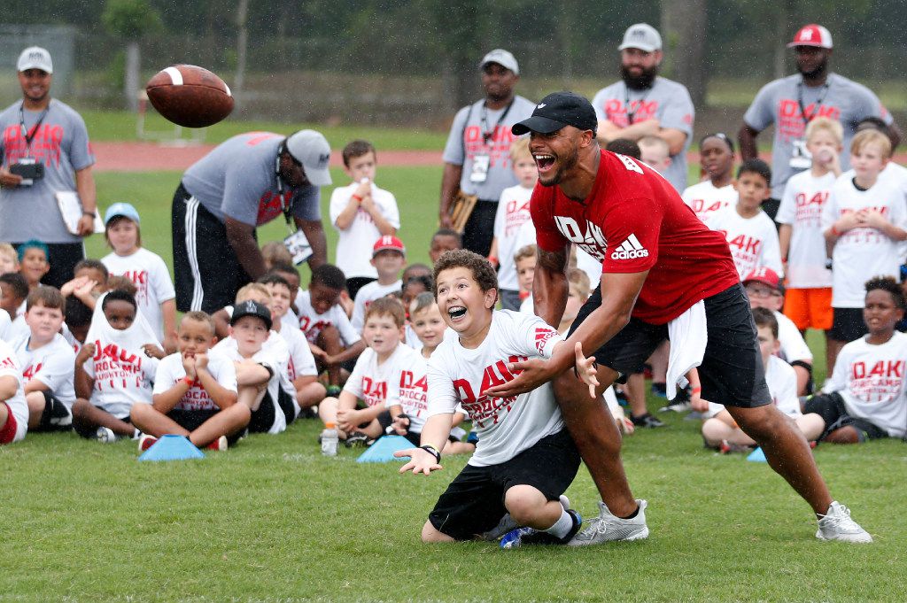 Dak Prescott hosts 2018 football camp in Haughton