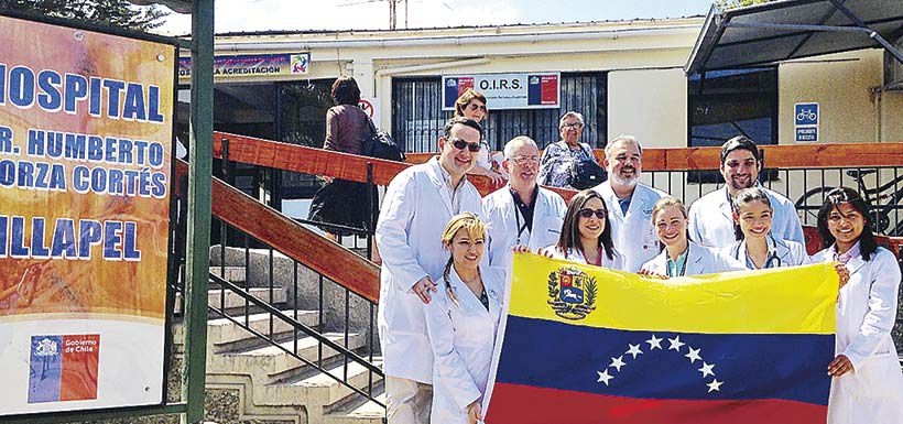 médicos venezolanos, Hospital de illapel