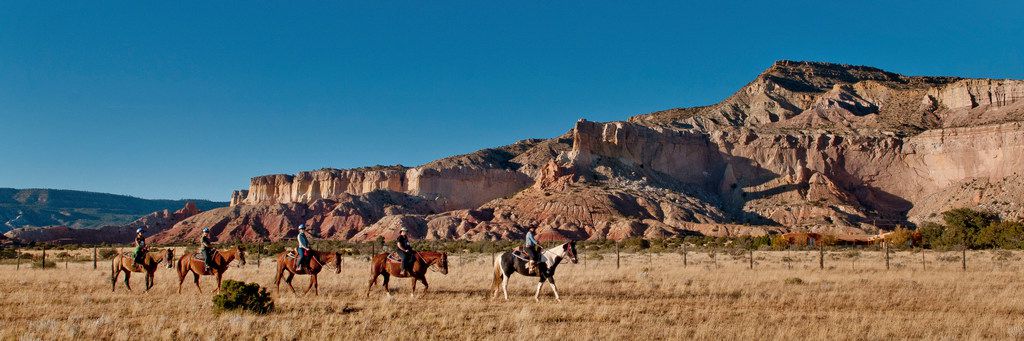 Ride the New Mexico ranch that inspired O'Keeffe's art