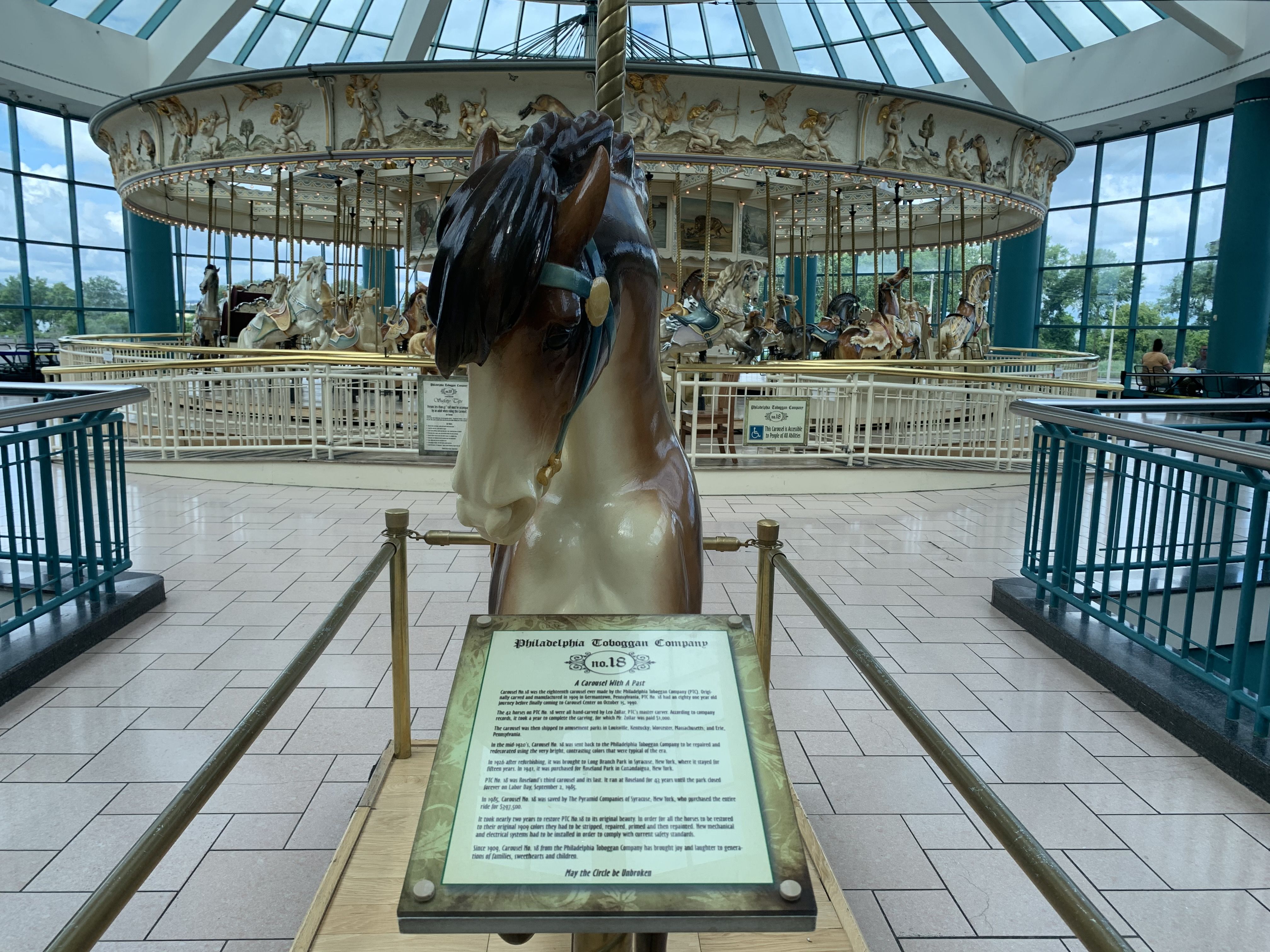 Destiny USA's antique carousel isn't spinning. Here's why 