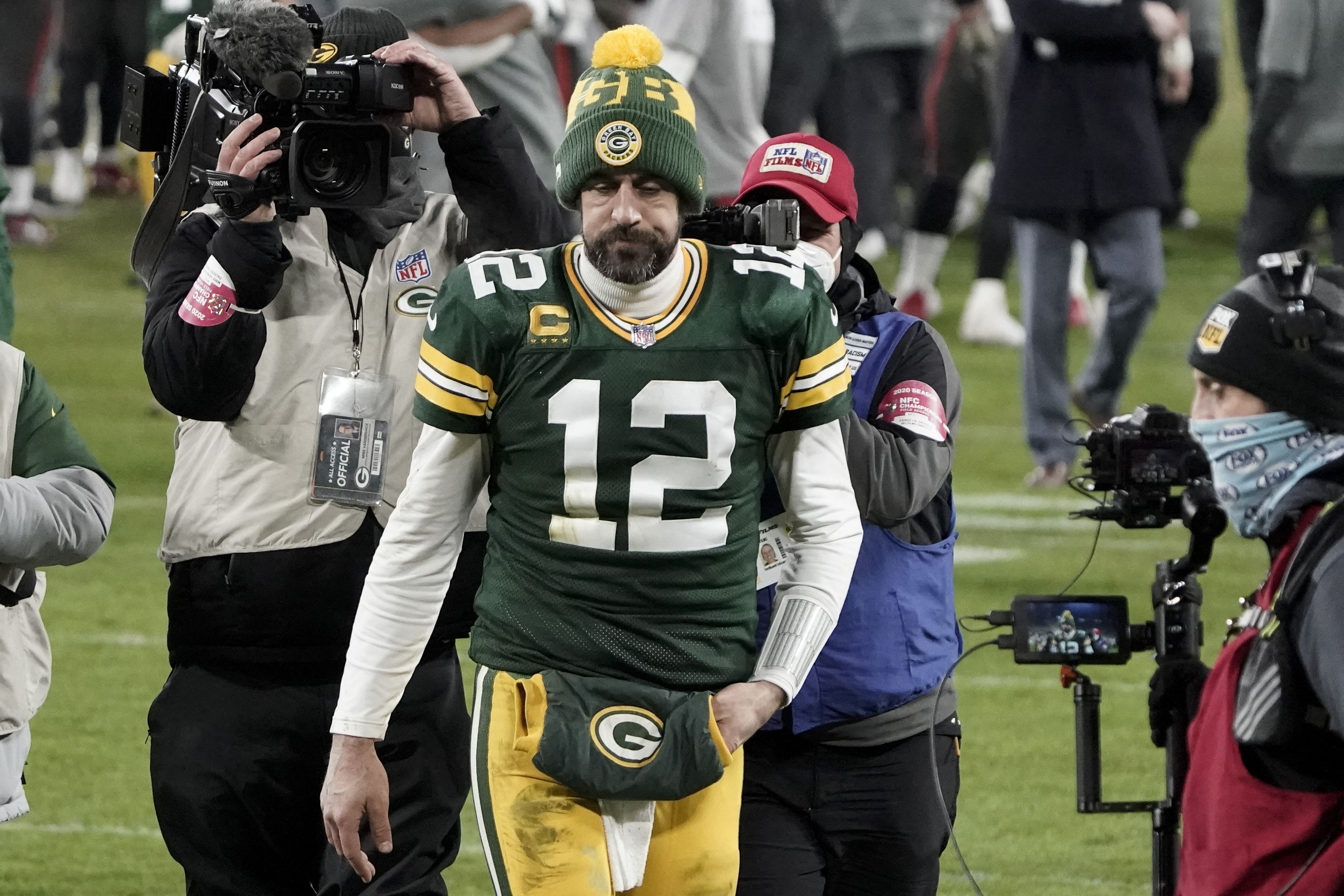 Aaron Rodgers clarifies postgame remarks about his future with the Packers  - The Boston Globe