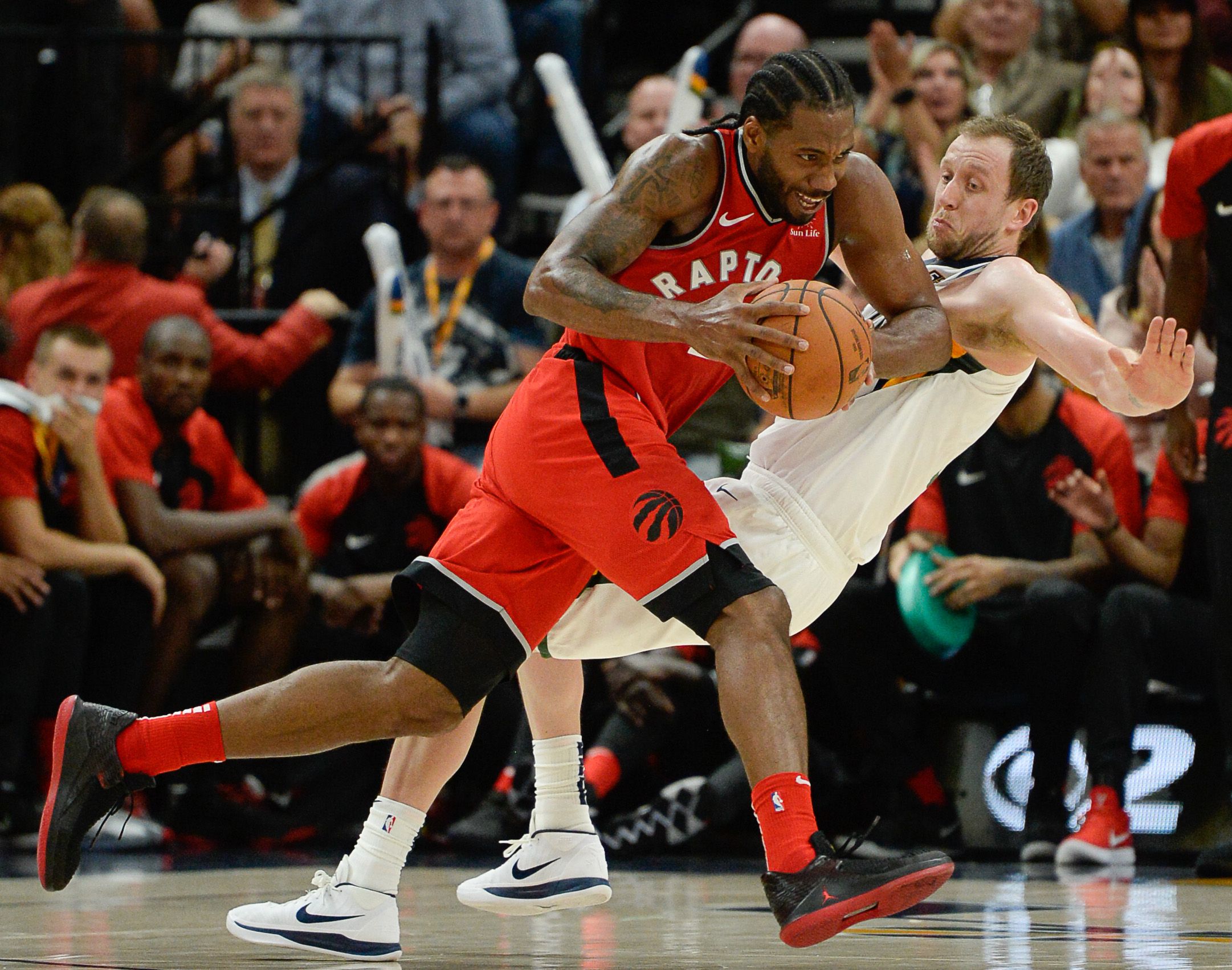 Kawhi Leonard's new shoe commercial takes him back home