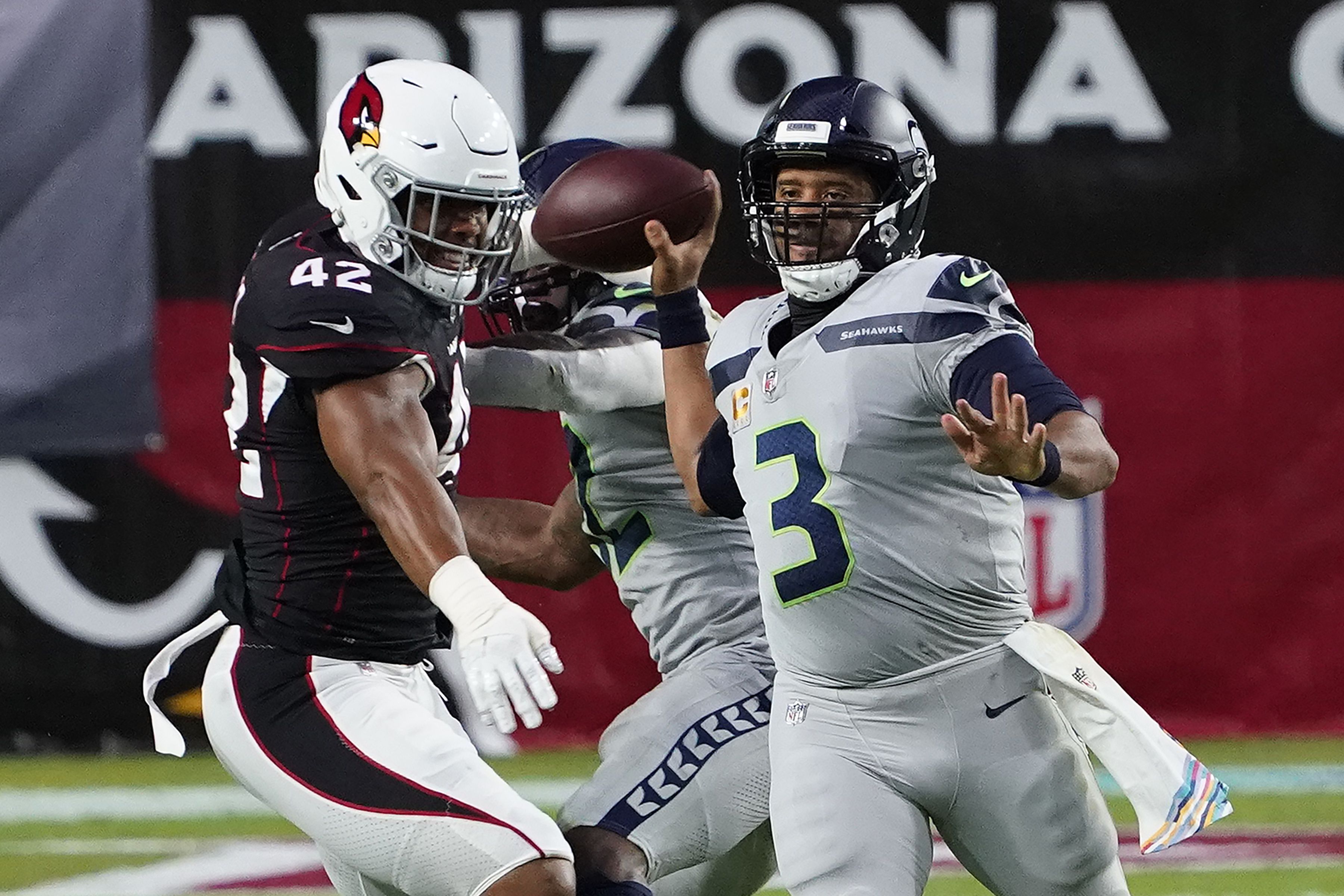 Seattle Seahawks look ahead to facing the Arizona Cardinals in