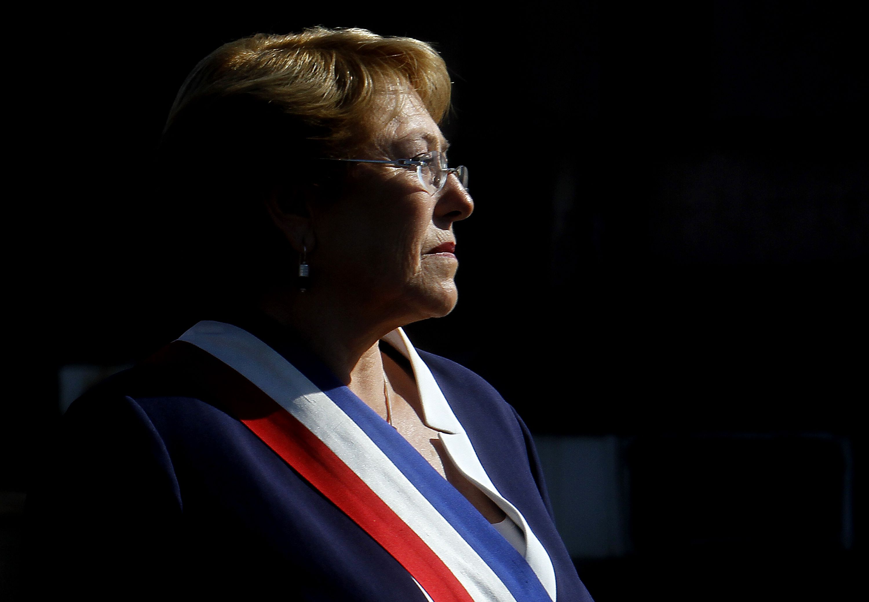 Michelle Bachelet se retira del Congreso de Valaparaiso luego de su Cuenta Publica 2017