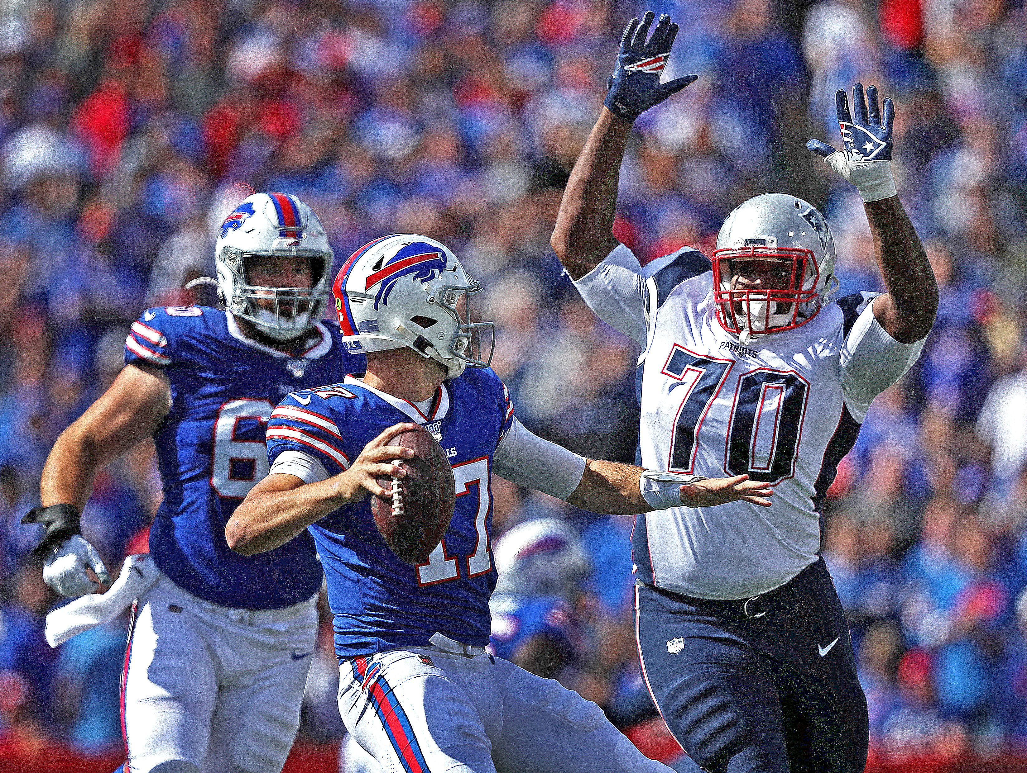 Tom Brady reflects on Josh Allen hit, risks involved in running