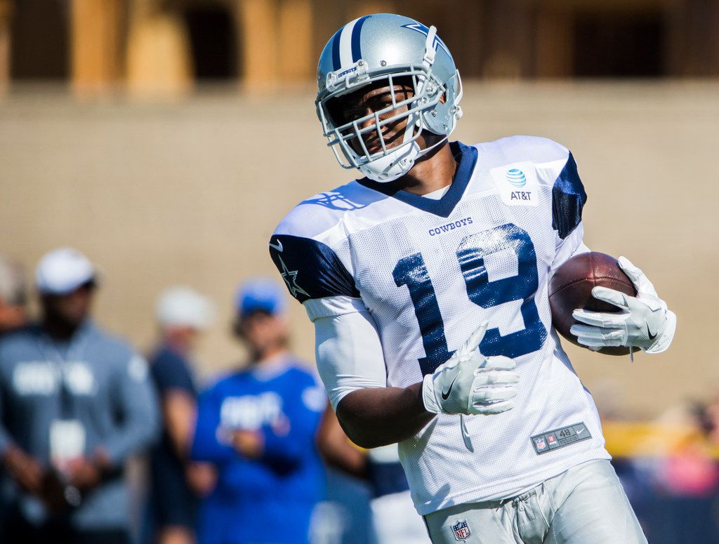 Cowboys Amari Cooper on resistance cords, status for Week 1 uncertain