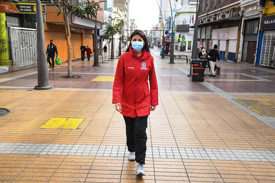 La suspendida alcaldesa de Antofagasta, Karen Rojo