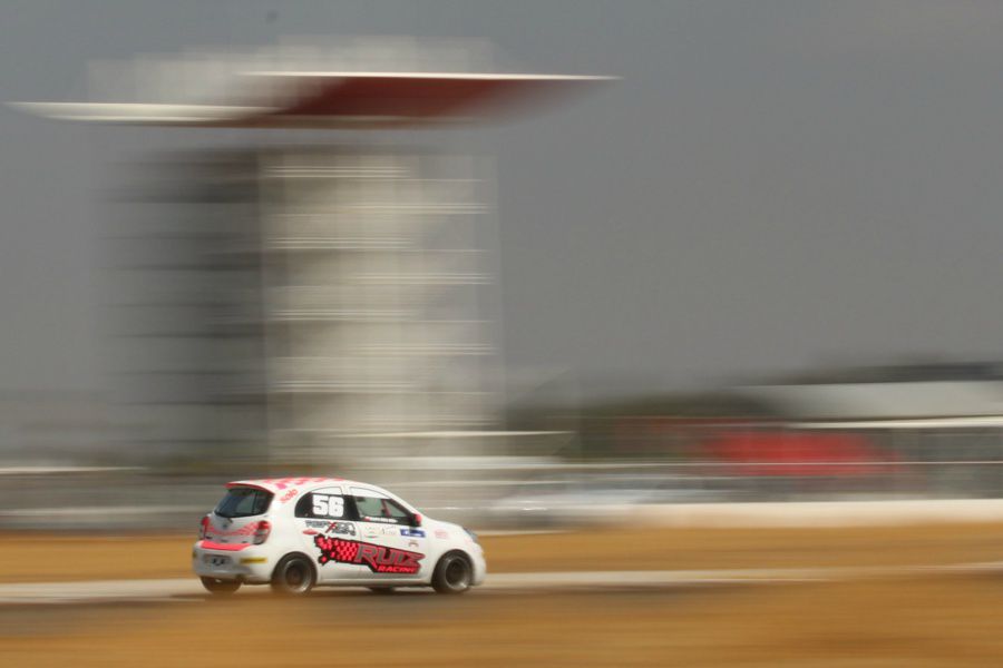 Felipe Ruiz en pista