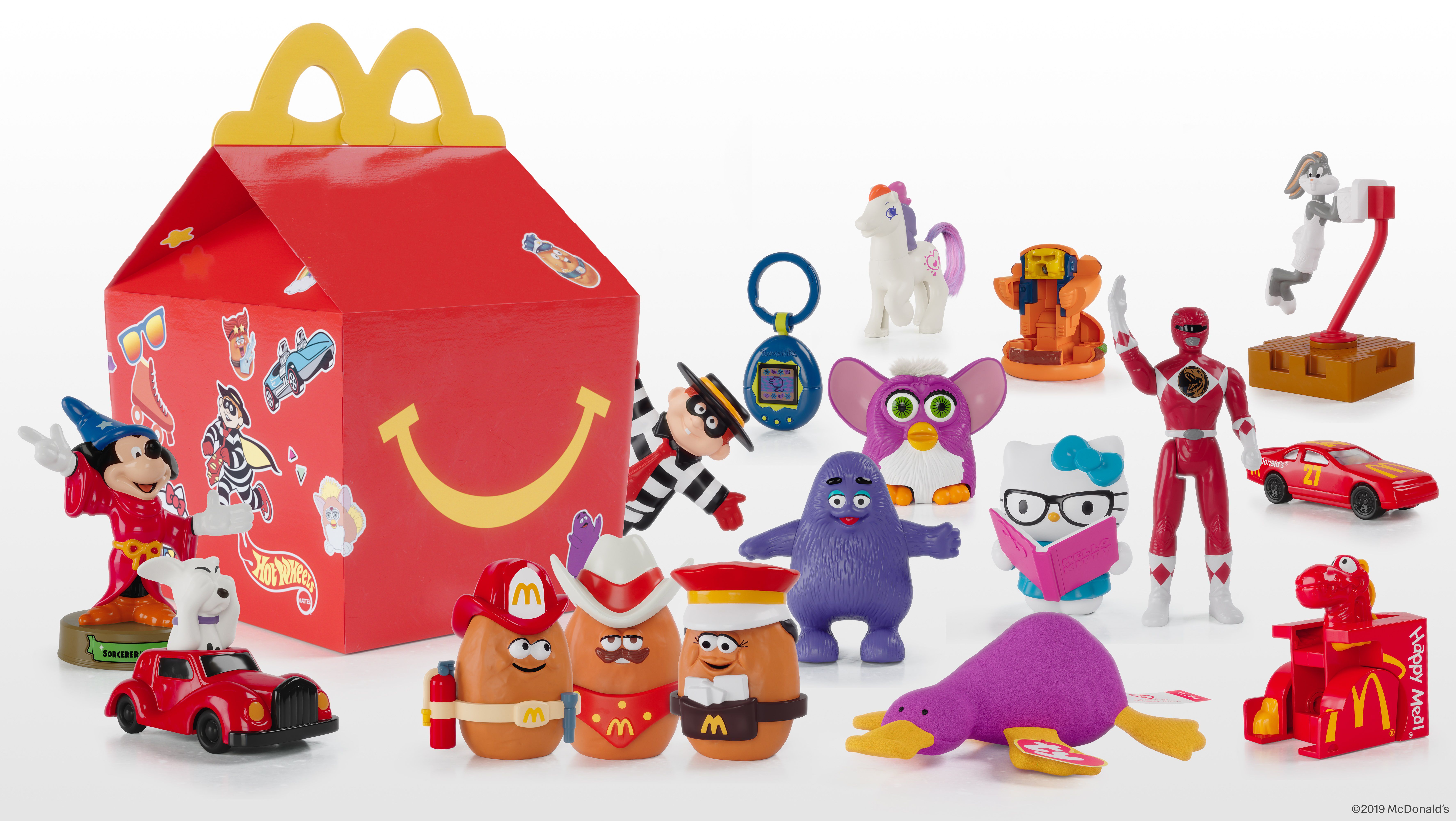 McDonalds Surprise Lot of 25 NEW Sealed Happy Meal Toys 80s 90s 2000s 