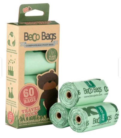 Bolsa compostable para deshechos de mascota