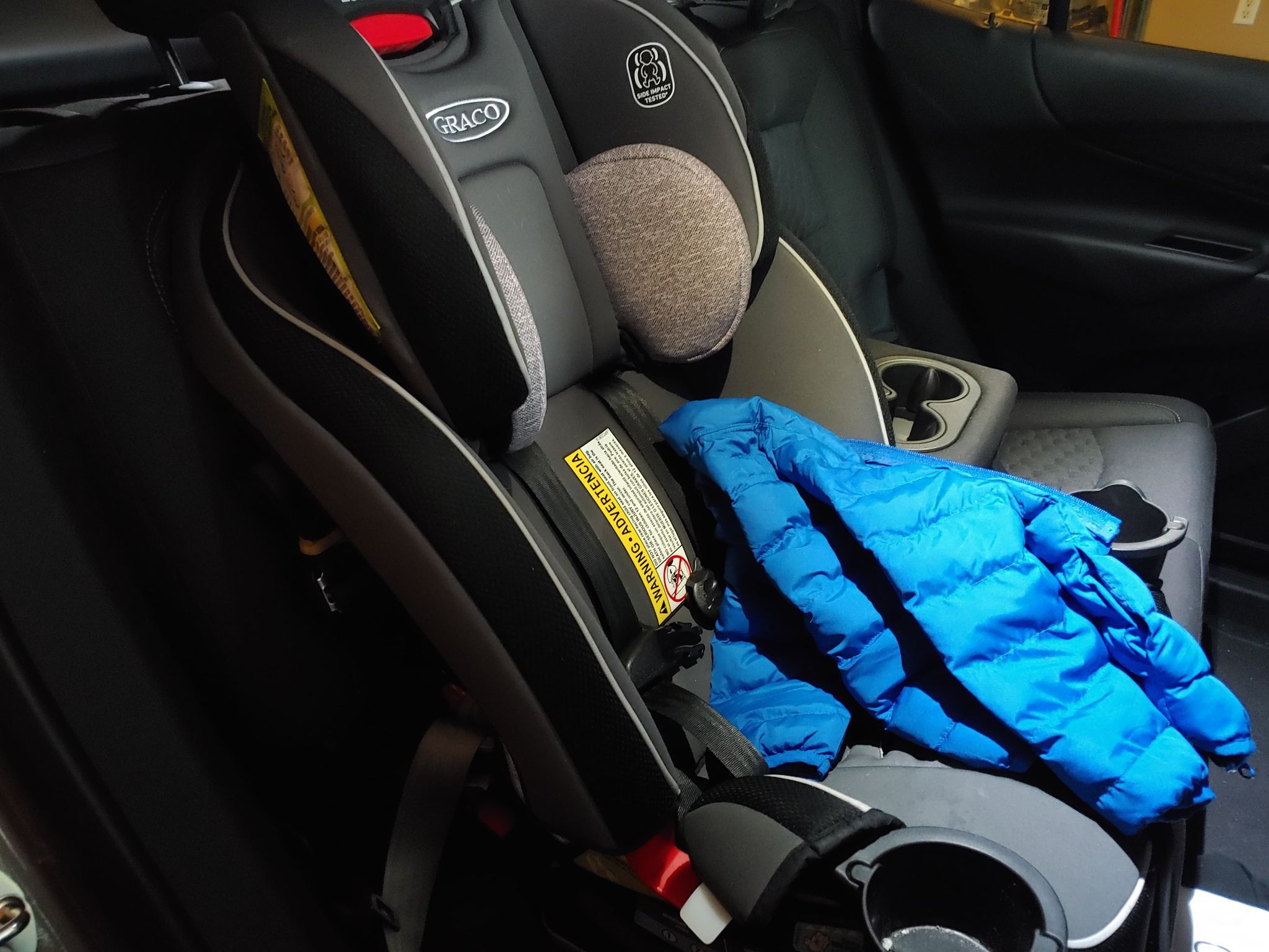 Winter coats in car seats may put your child at risk of ejection