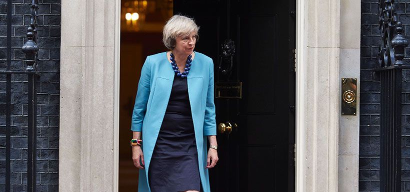 Primera Ministra Británica Theresa May