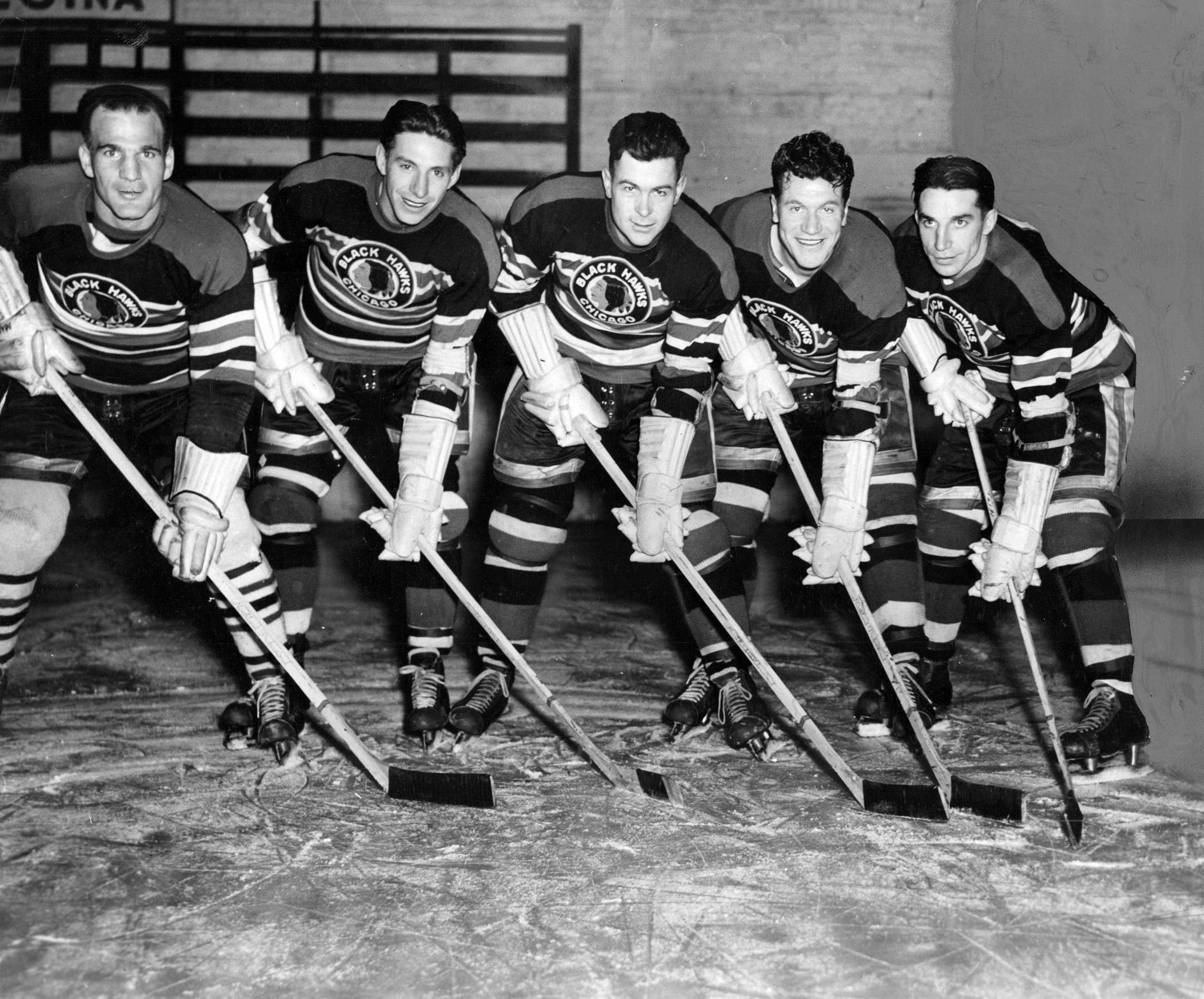 CCM  BOBBY HULL Chicago Blackhawks 1930's Vintage NHL Hockey Jersey