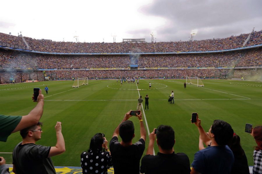 ENTRENAMIENTO BOCA