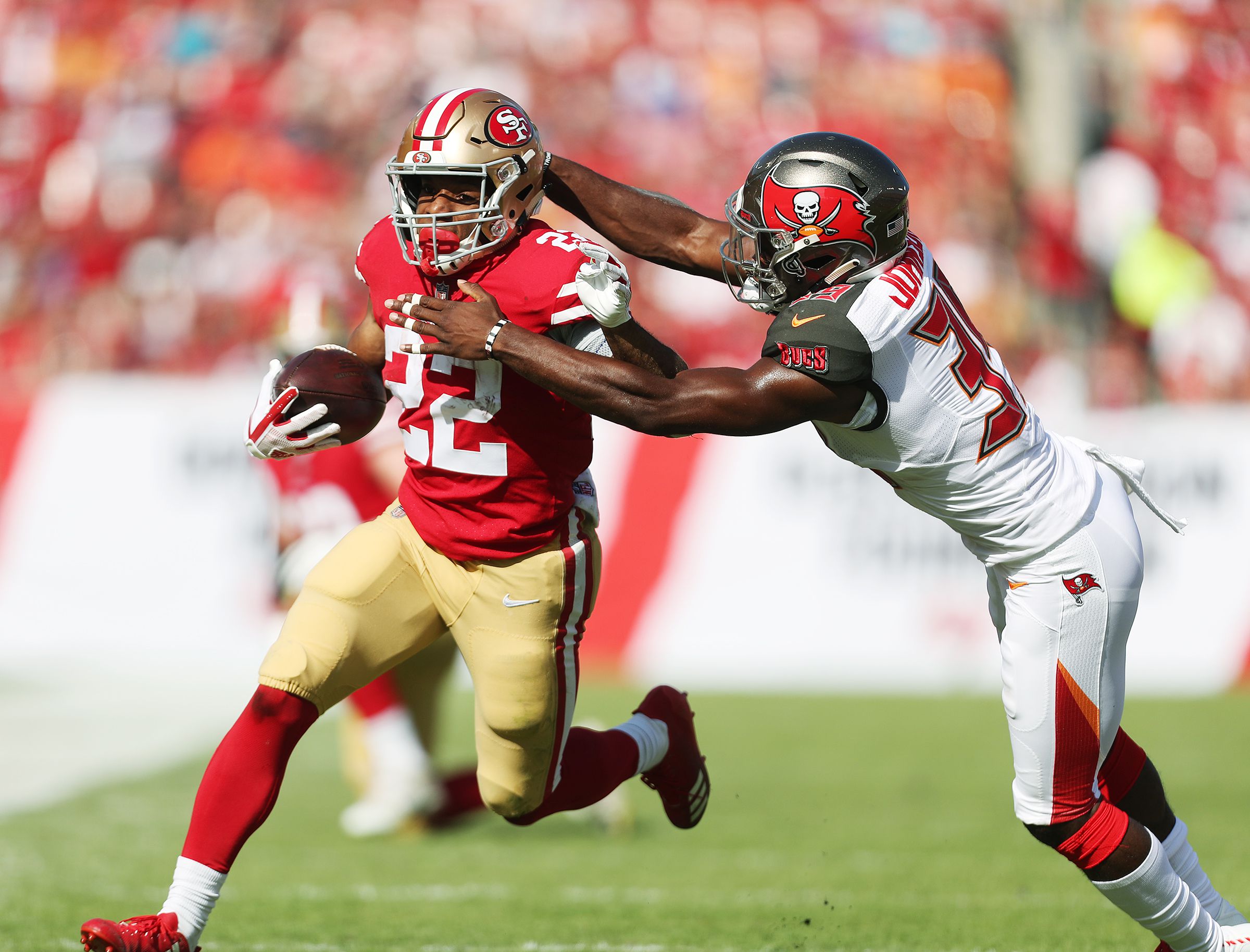 Nature Coast Tech alumnus Matt Breida was 49ers' best offensive